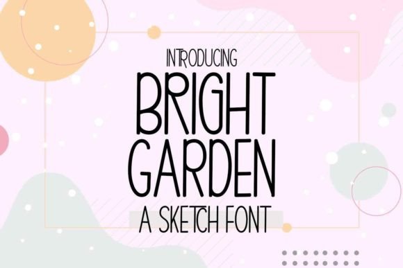 Bright Garden: A Handwritten Font for Creative Branding