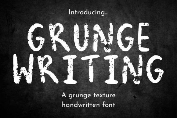 Choosing the Right Font for a Creative Brand: Grunge Writing in Action