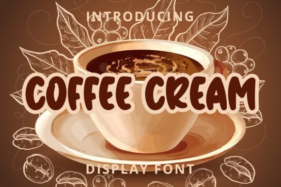 Coffee Cream: A Versatile Display Font for Digital Design