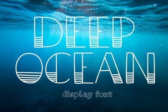 Deep Ocean: A Versatile Display Font for Digital Design