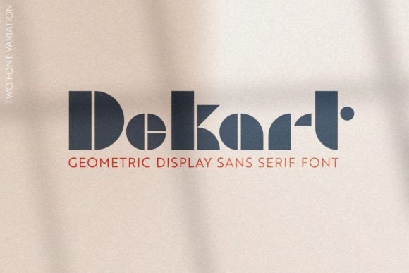 Dekart: A Bold New Voice in Display Typography