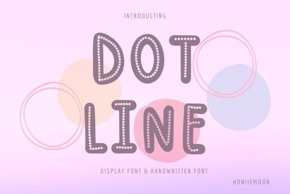 Dot Line: A Versatile Display Font for Editorial Design