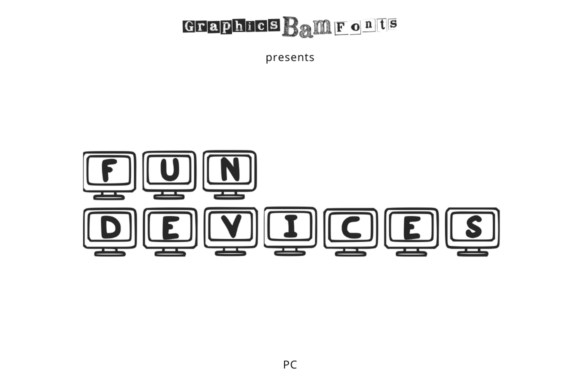 Fun Devices Pc: A Decorative Font for Creative Crafters