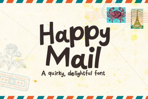 Happy Mail: A Font That Adds Joy to Digital Design