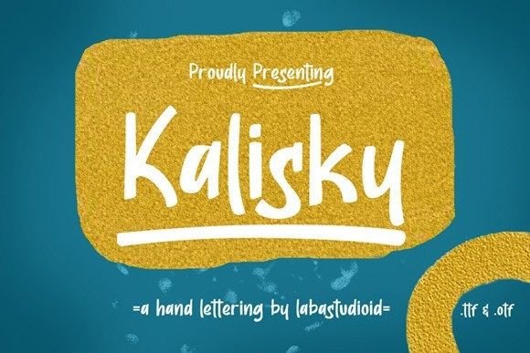 Kalisky: A Versatile Display Font for Digital Design