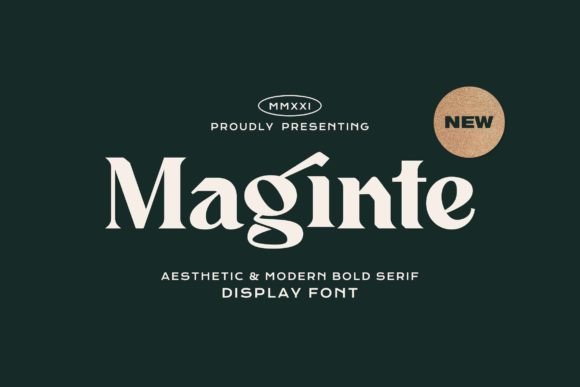 Maginte: A Font for Crafters Who Value Beauty and Function