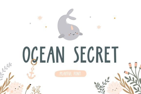 Ocean Secret: A Font for Digital Branding and Web Design