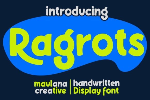 Ragrots: A Font That Bounces Into Your Creative World