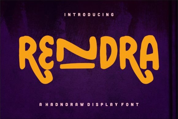 Rendra: A Display Font for Impactful Visual Storytelling