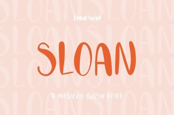 Sloan: A Display Font for Stronger Brand Communication