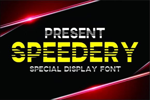 Speedery: A Racing Font That Adds Power to Your Web Design