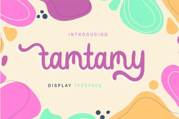 Tamtamy: A Timeless Display Font for Crafters and Designers