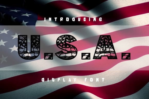 U.S.A. Font for Strong Brand Identity