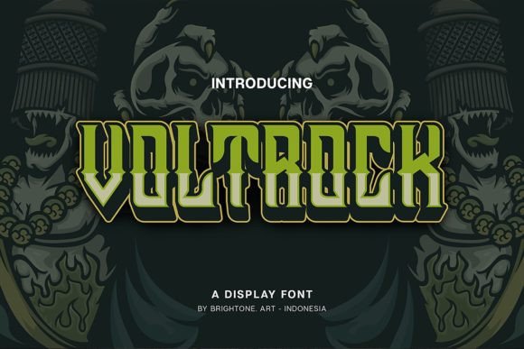 Voltrock: A Font That Elevates Brand Identity